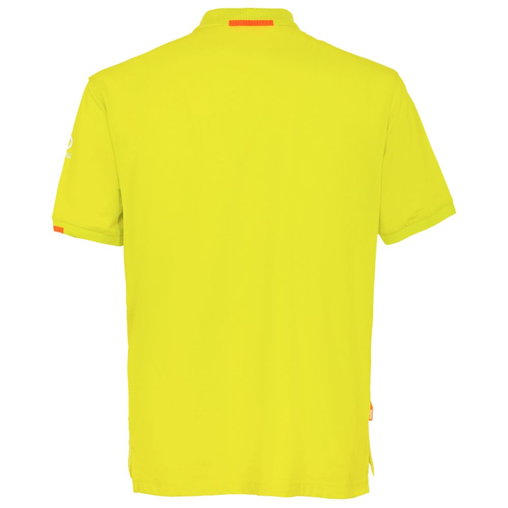 Suns – Gelbes Poloshirt aus Baumwolle