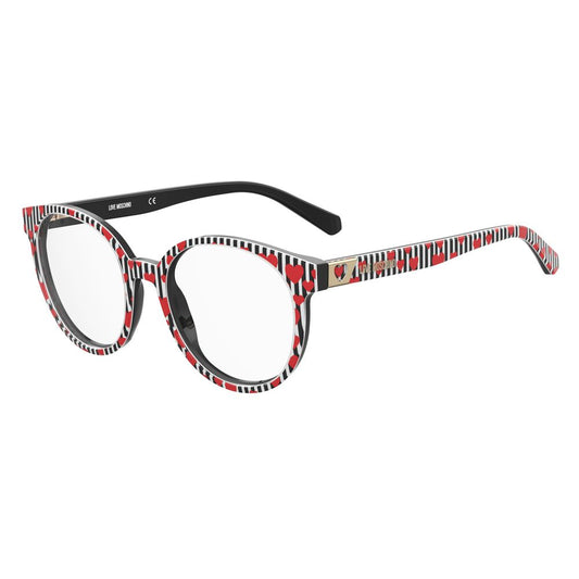 Love Moschino – Schwarze Acetat-Brille