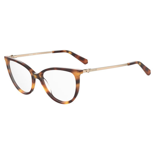 Love Moschino – Braune Acetat-Brille