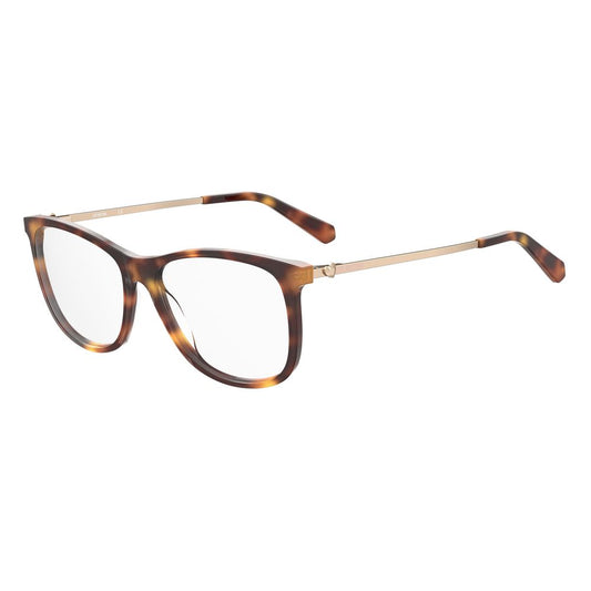 Love Moschino – Braune Acetat-Brille