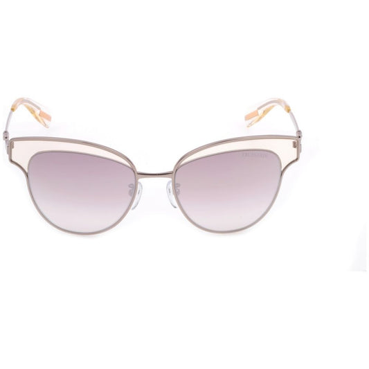 Trussardi – Sonnenbrille aus silbernem Metall