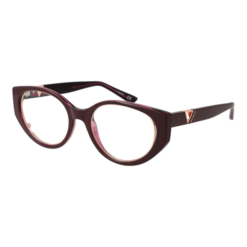 Guess Burgundy Damen Brillengestelle