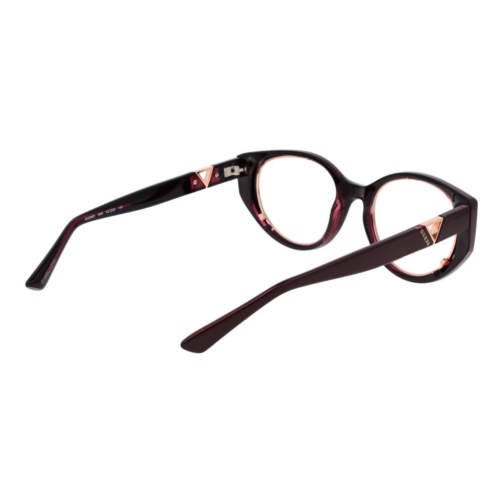 Guess Burgundy Damen Brillengestelle