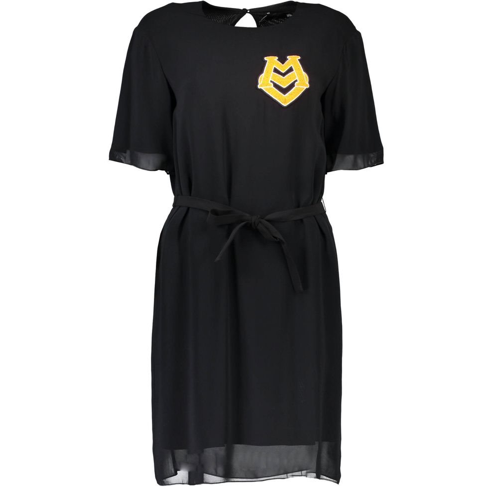 Love Moschino – Schwarzes Kleid aus anderen Fasern für Damen