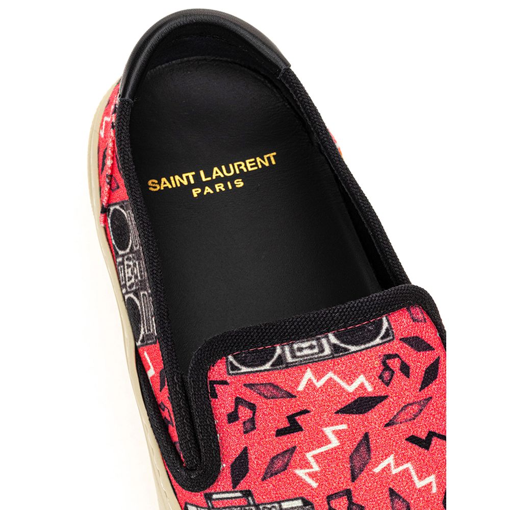 Saint Laurent – ​​Rosa Baumwoll-Sneaker