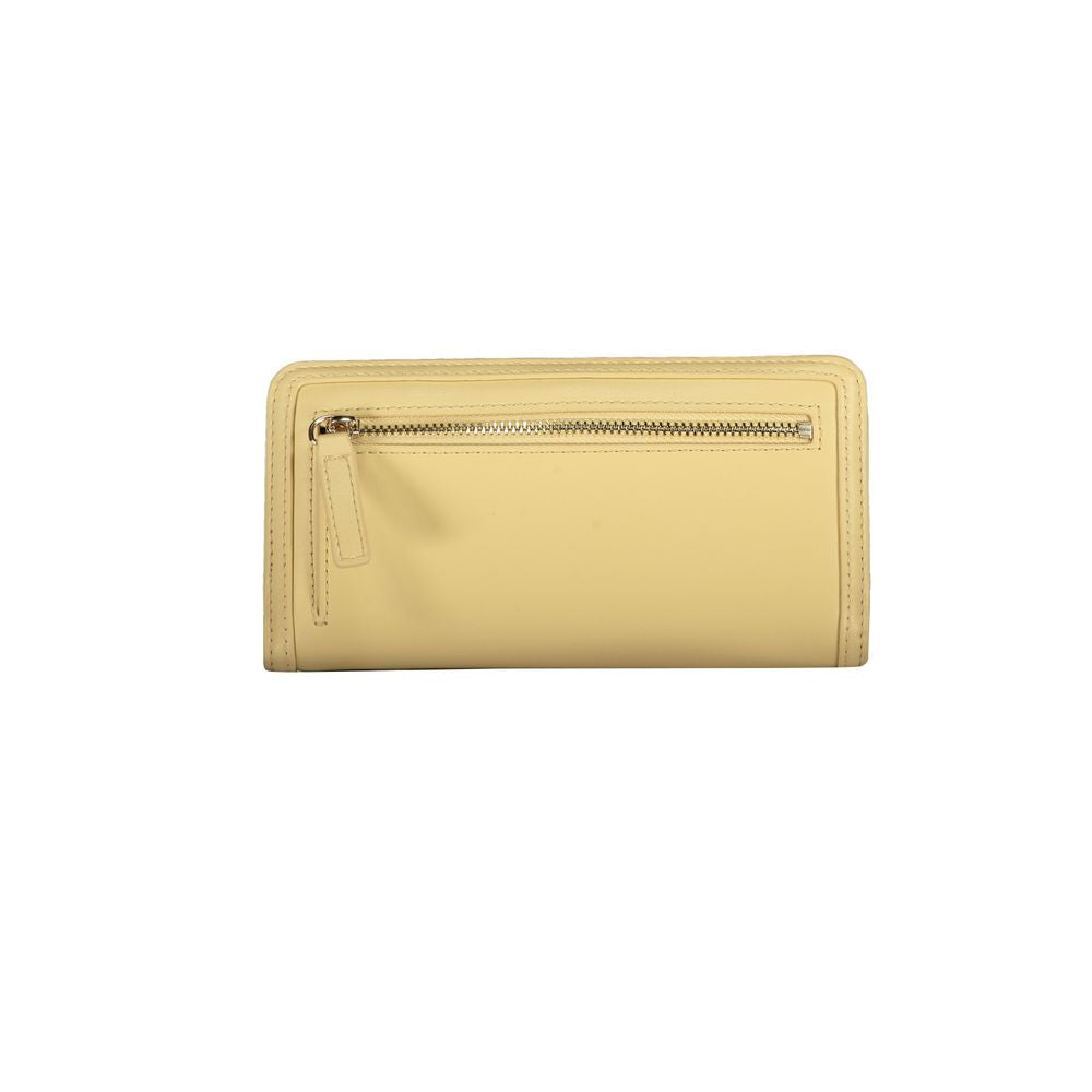Tommy Hilfiger – Beigefarbene Polyethylen-Geldbörse