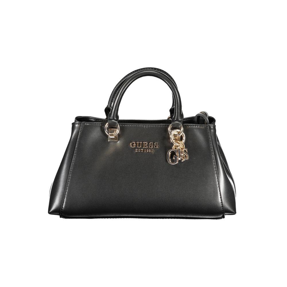 Guess Jeans – Schwarze Polyethylen-Handtasche