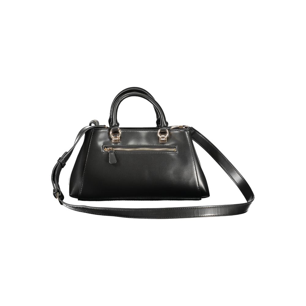 Guess Jeans – Schwarze Polyethylen-Handtasche