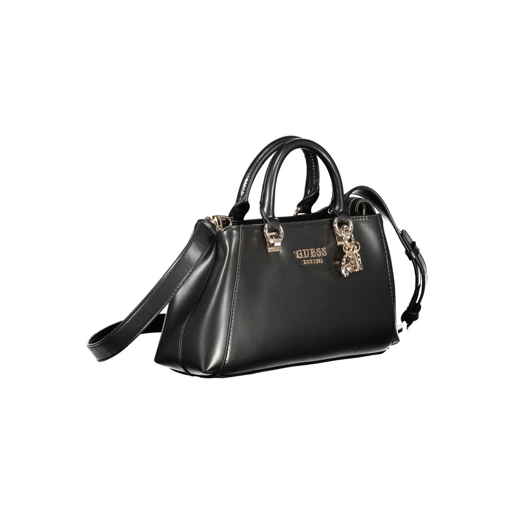 Guess Jeans – Schwarze Polyethylen-Handtasche