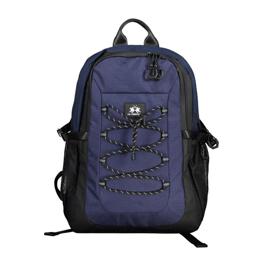 La Martina Blauer Polyester Herren Rucksack