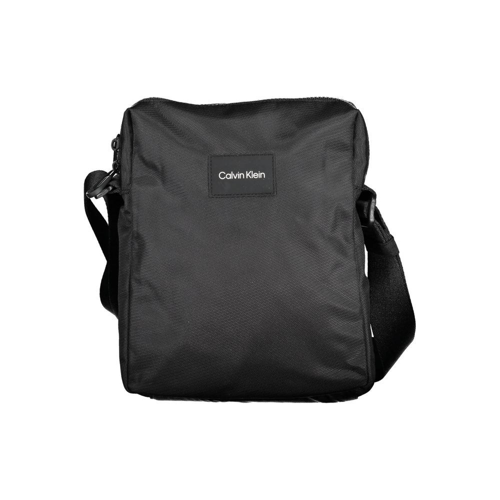 Calvin Klein „Schwarze Polyester-Umhängetasche für Herren“