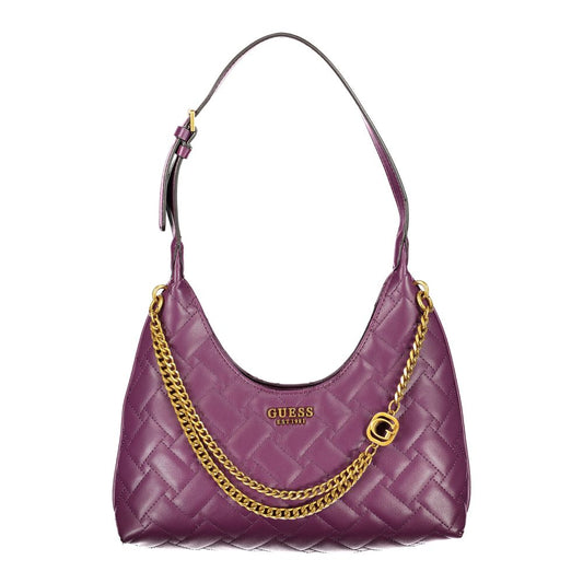 Guess Jeans – Lila Handtasche aus Polyethylen