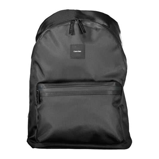 Calvin Klein Schwarzer Polyester Herren Rucksack
