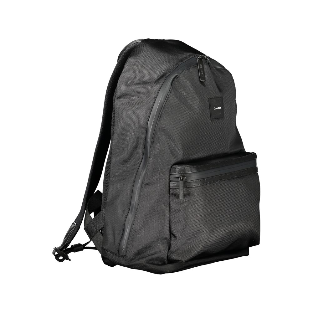 Calvin Klein Schwarzer Polyester Herren Rucksack