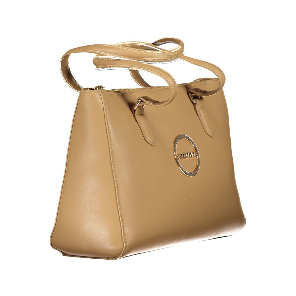 Mario Valentino Beige Polyethylen Damen Handtasche