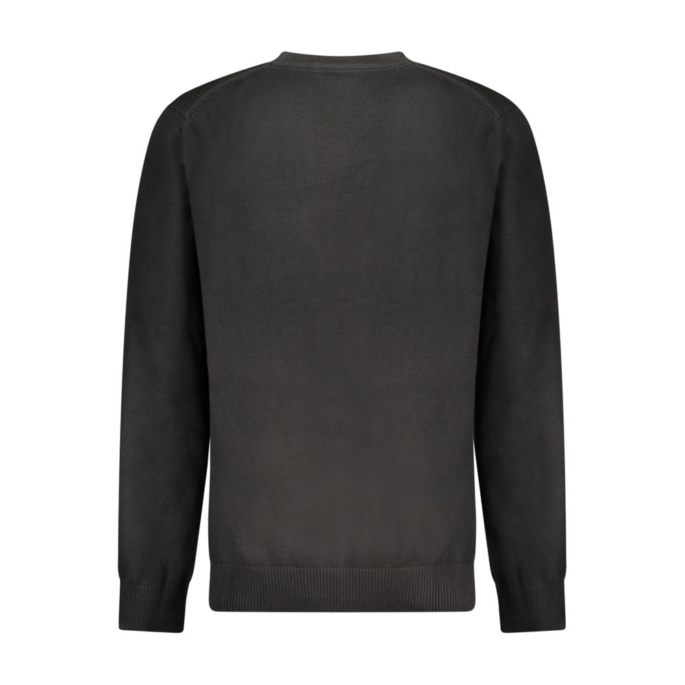 Calvin Klein Herrenpullover aus schwarzer Baumwolle