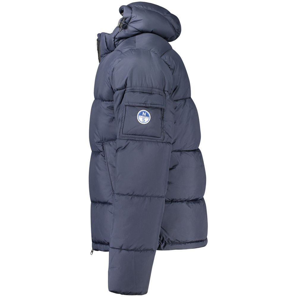 North Sails Blaue Polyester-Herrenjacke
