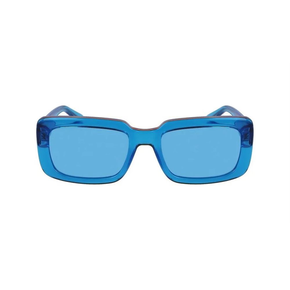Karl Lagerfeld – Blaue Sonnenbrille mit Spritzguss