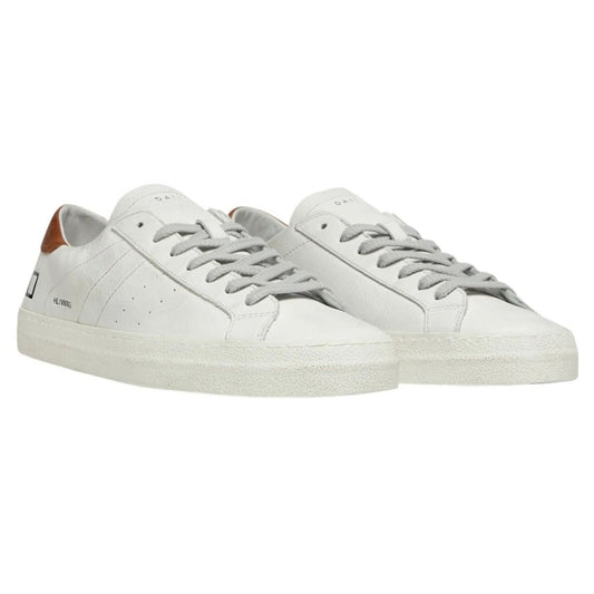 DATE Sneaker aus weißem Leder