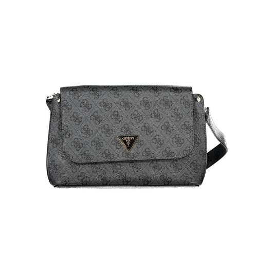 Guess Jeans – Schwarze Polyethylen-Handtasche