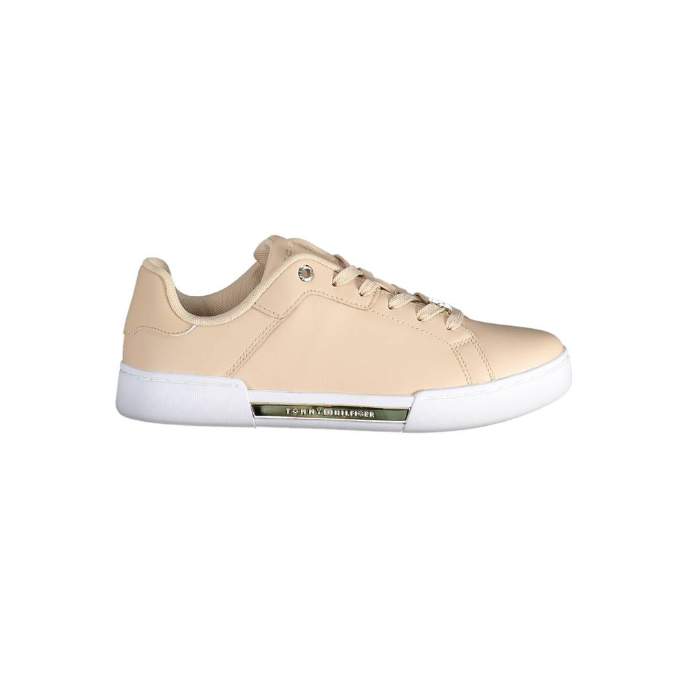 Tommy Hilfiger Damen-Sneaker aus rosa Leder