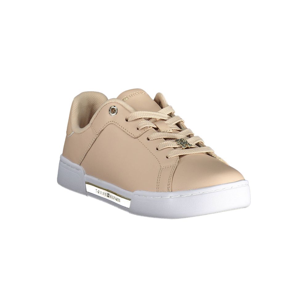 Tommy Hilfiger Damen-Sneaker aus rosa Leder