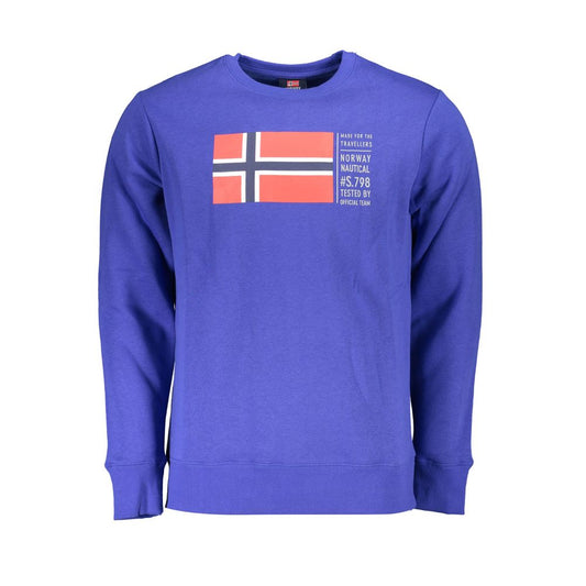 Norwegen 1963 Blauer Baumwollpullover