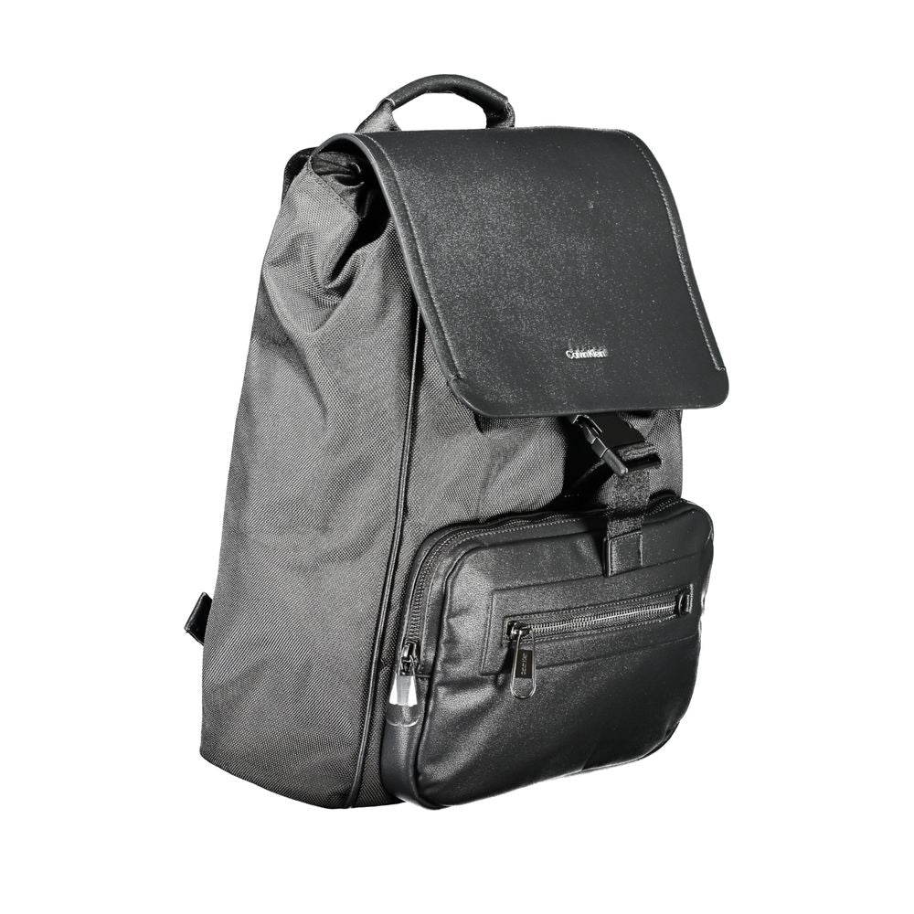 Calvin Klein – Schwarzer Polyester-Rucksack