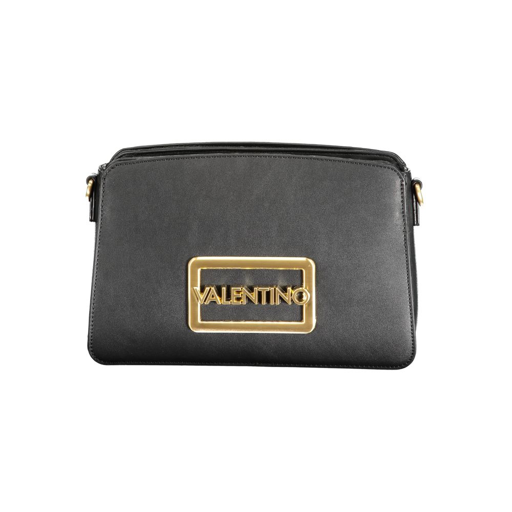 Mario Valentino Schwarze Polyethylen-Handtasche