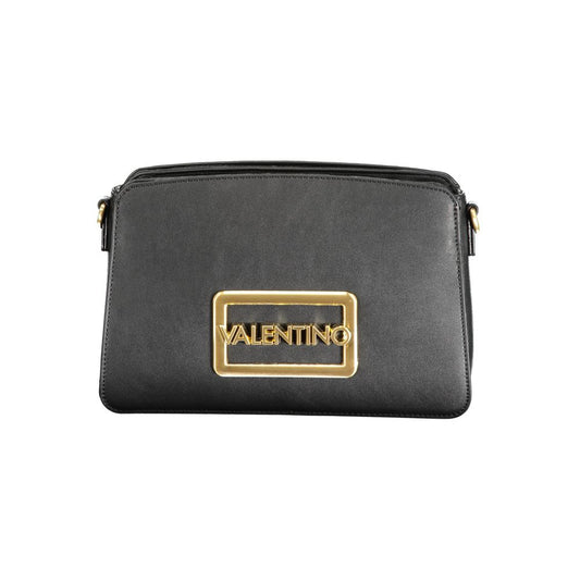 Mario Valentino Schwarze Polyethylen-Handtasche