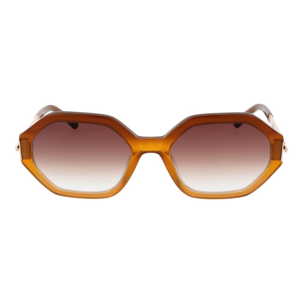 Sandro Braune Damen-Sonnenbrille