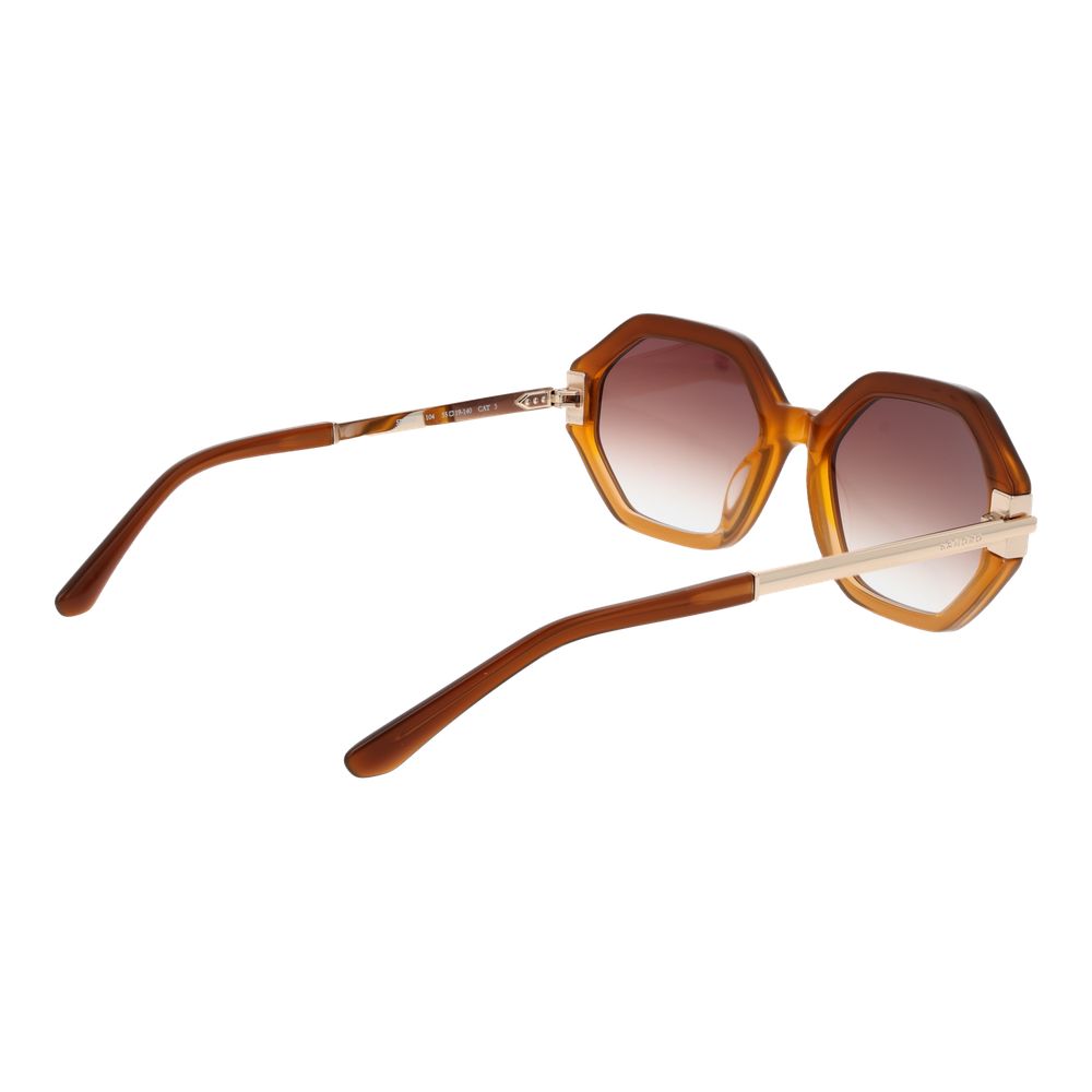 Sandro Braune Damen-Sonnenbrille