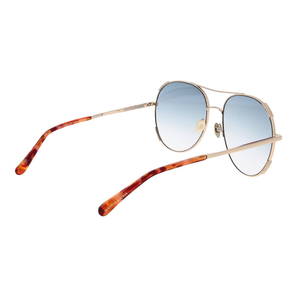 Scotch &amp; Soda Gold Damen Sonnenbrille