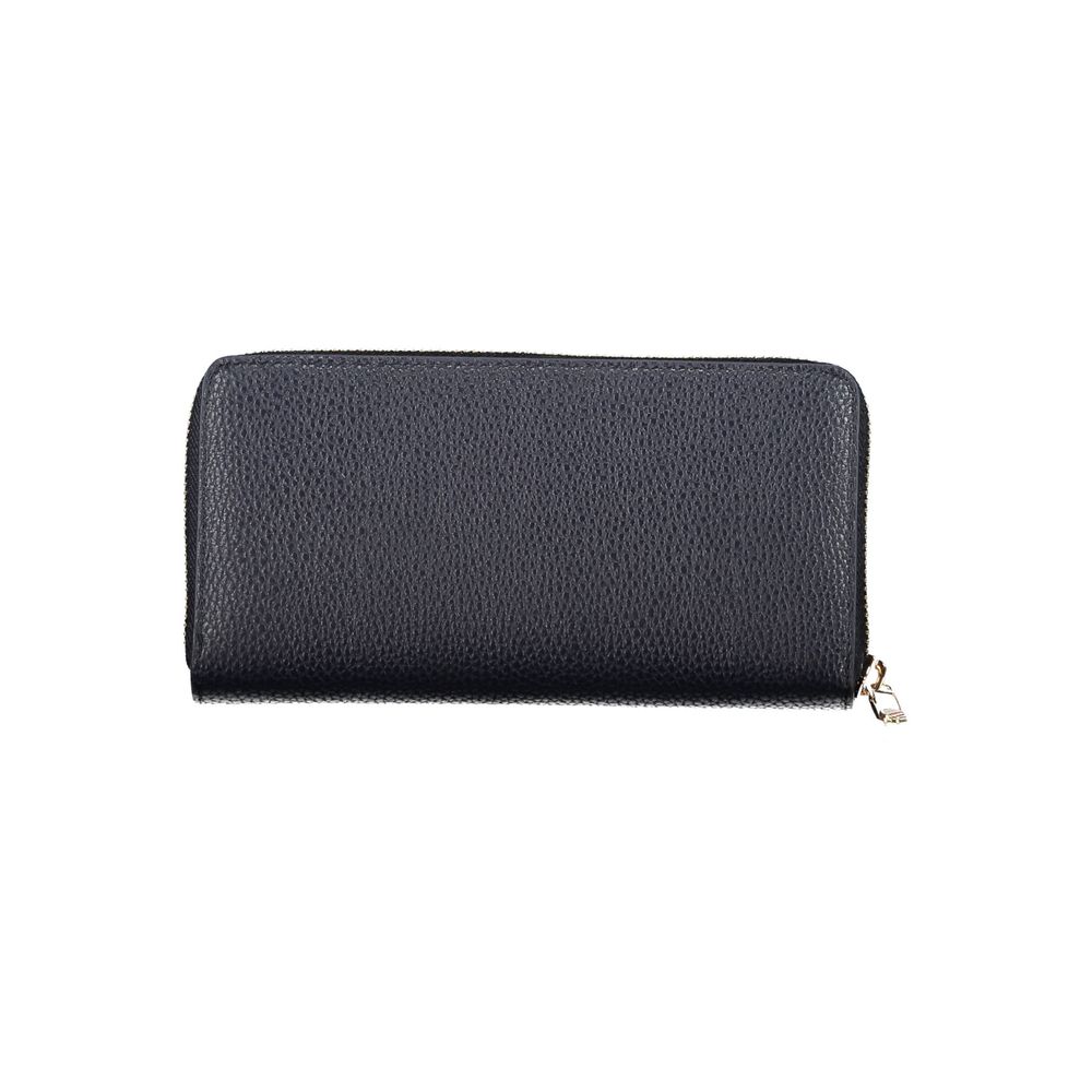 Tommy Hilfiger – Blaue Polyethylen-Geldbörse für Damen