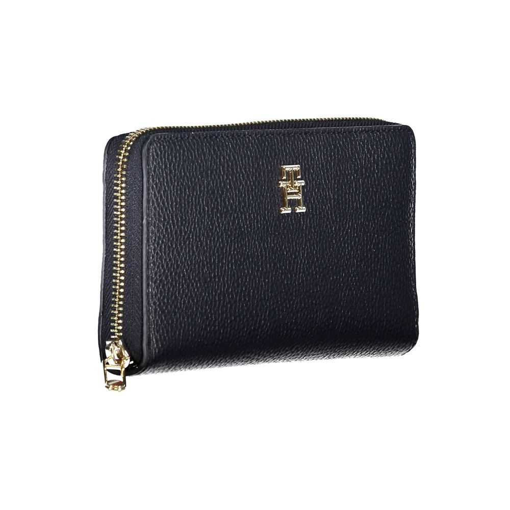 Tommy Hilfiger – Blaue Polyethylen-Geldbörse für Damen