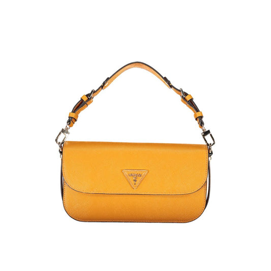 Guess Jeans Orange Polyethylen Handtasche