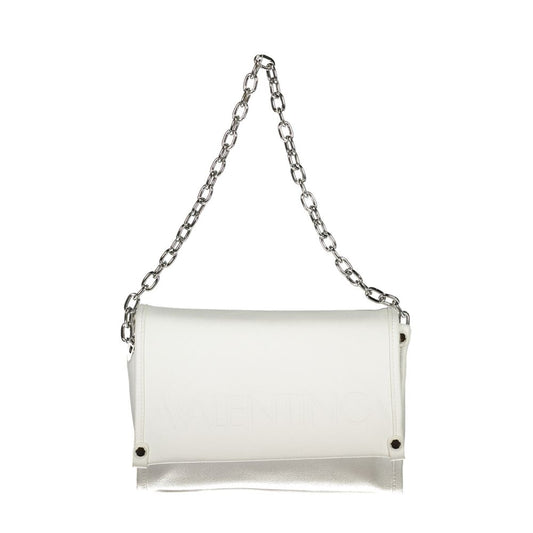 Mario Valentino – Weiße Polyethylen-Handtasche