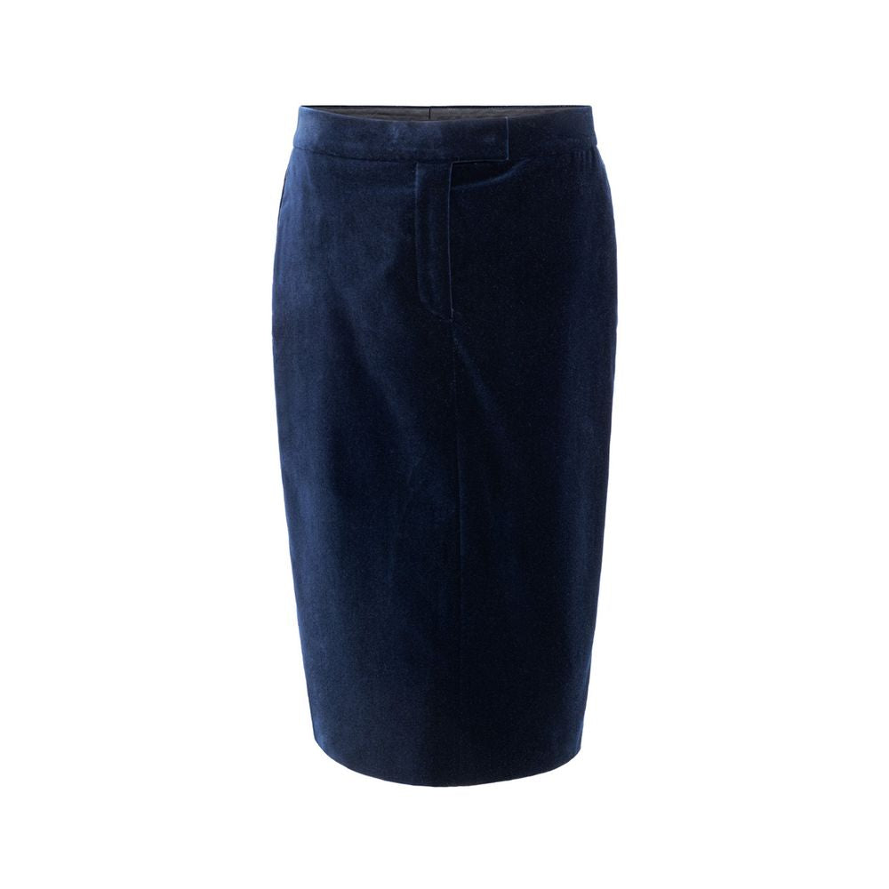 Blauer Baumwollrock von Tom Ford