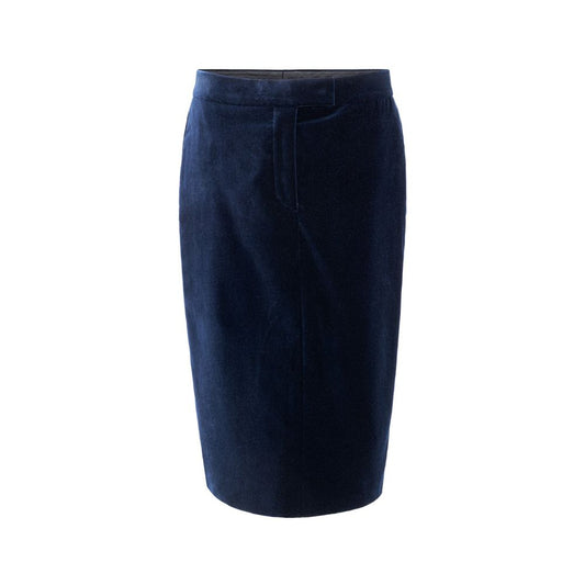 Blauer Baumwollrock von Tom Ford