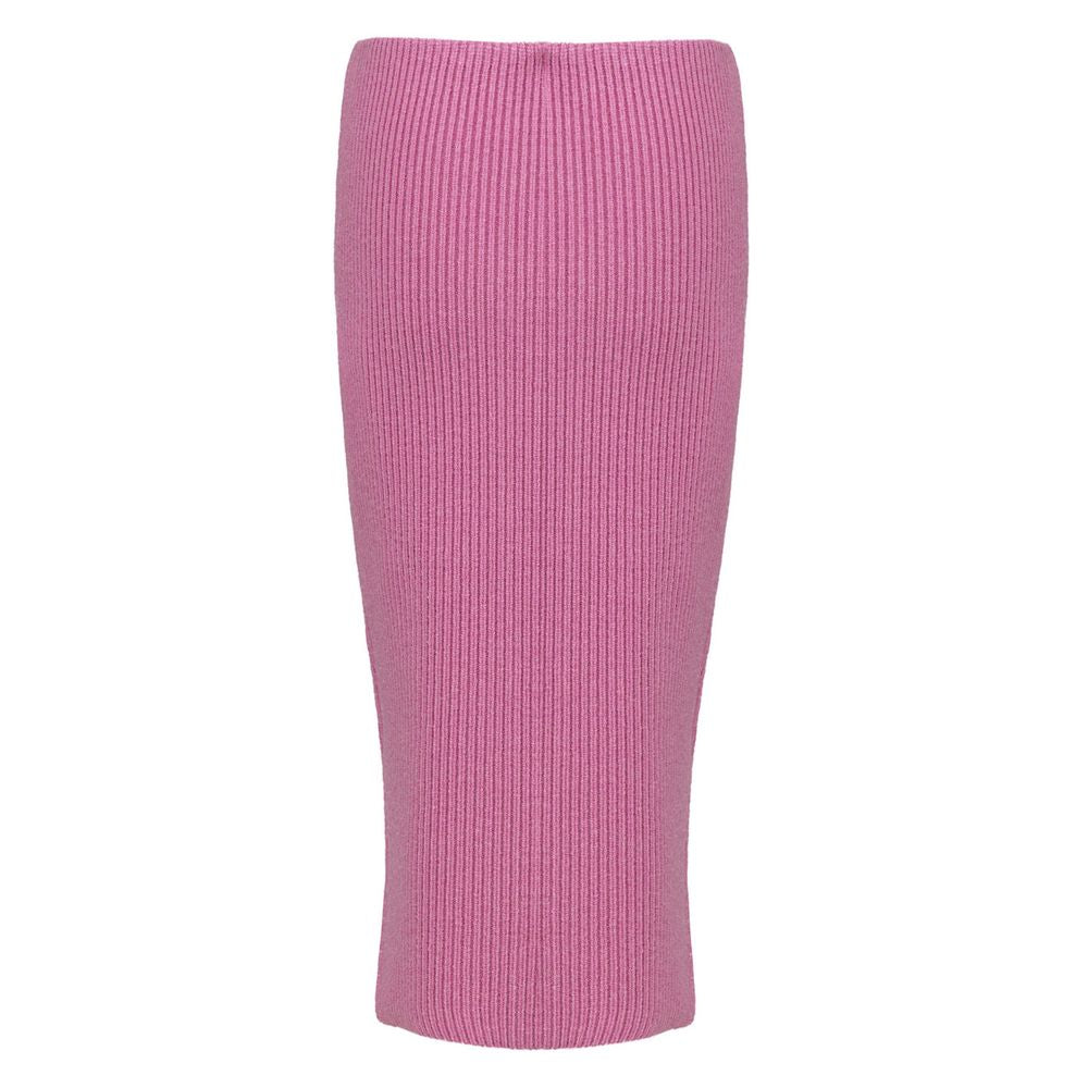 Tom Ford Pinkes Woll-Midikleid
