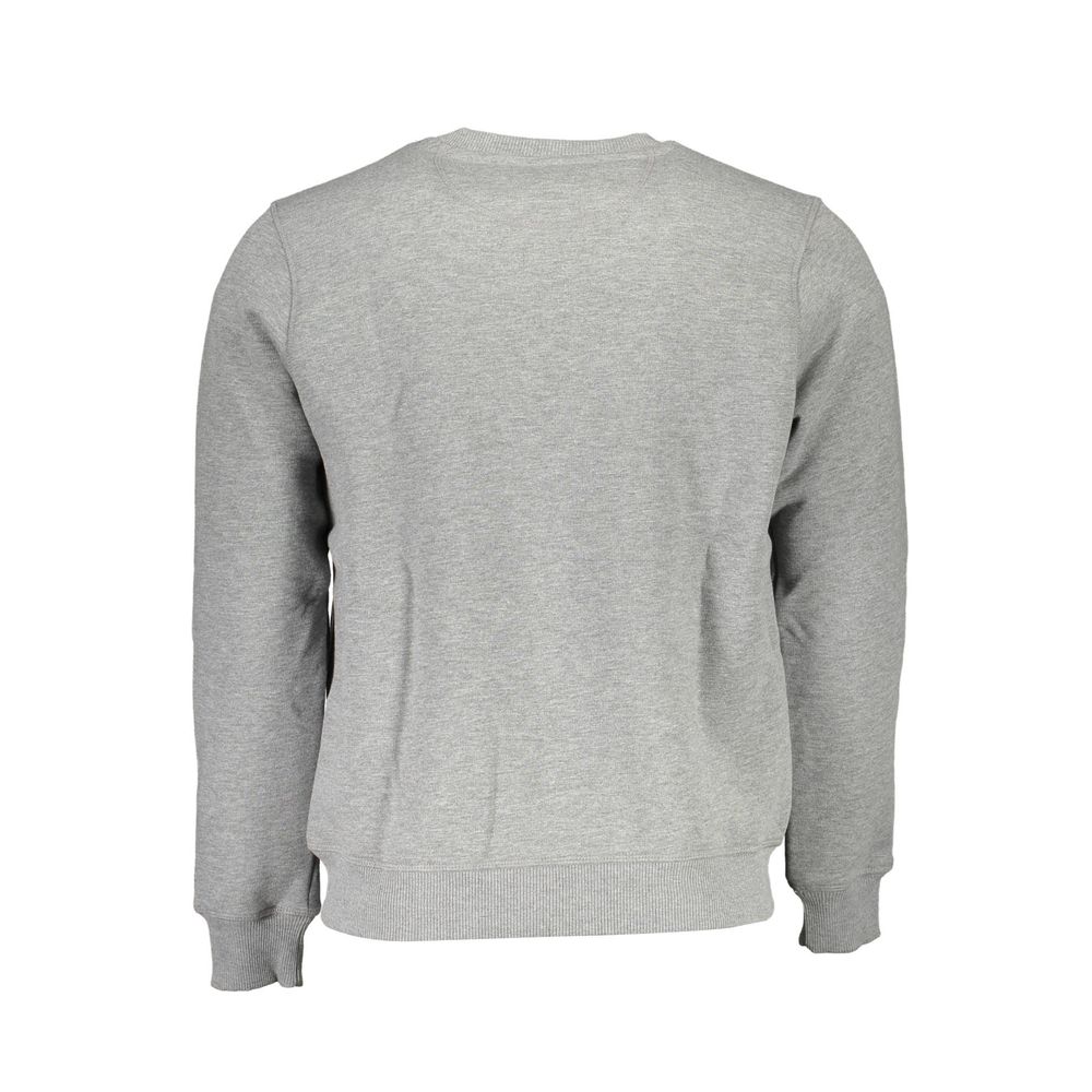 North Sails Grauer Baumwollpullover für Herren