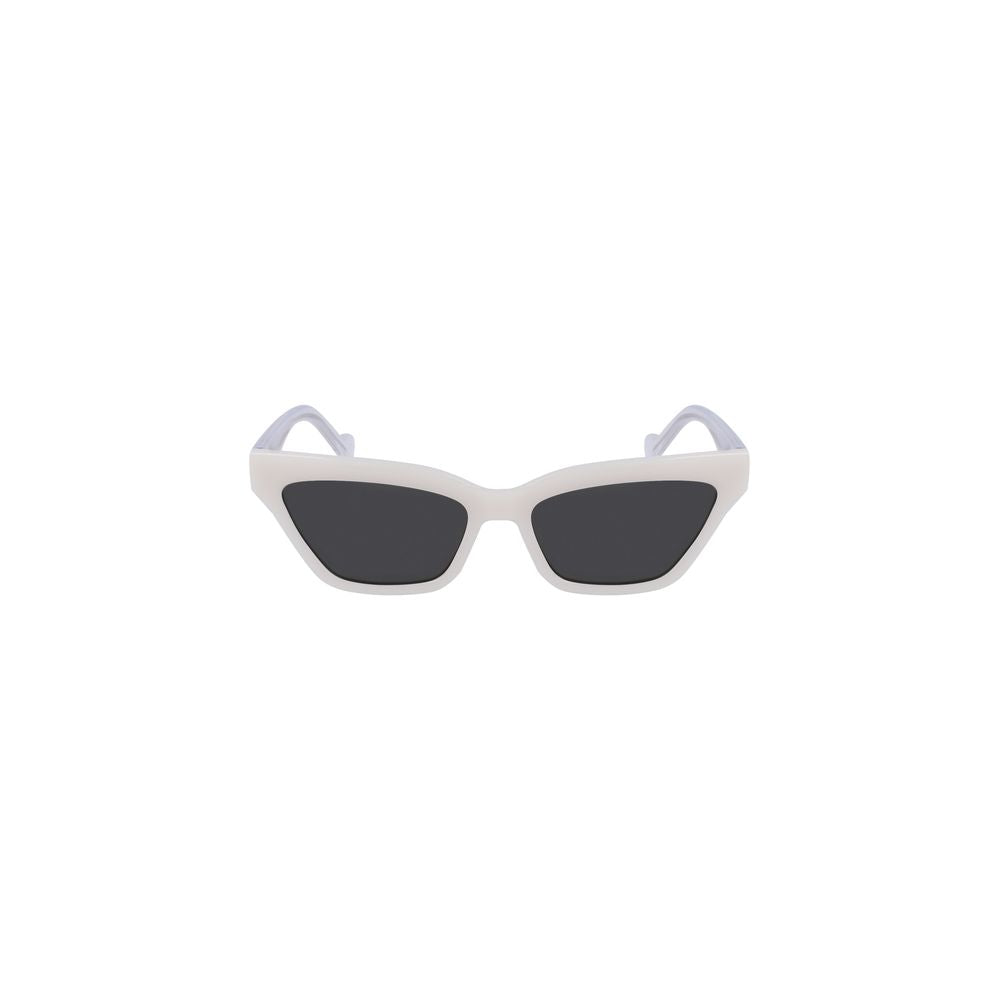 Liu Jo – Weiße Sonnenbrille mit Spritzguss-Design für Damen