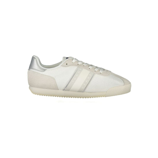 Tommy Hilfiger – Weiße Polyester-Sneaker für Damen