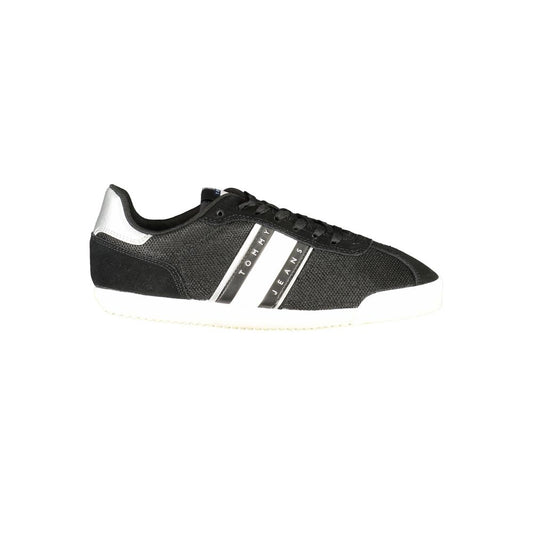 Tommy Hilfiger – Schwarze Polyester-Sneaker für Damen