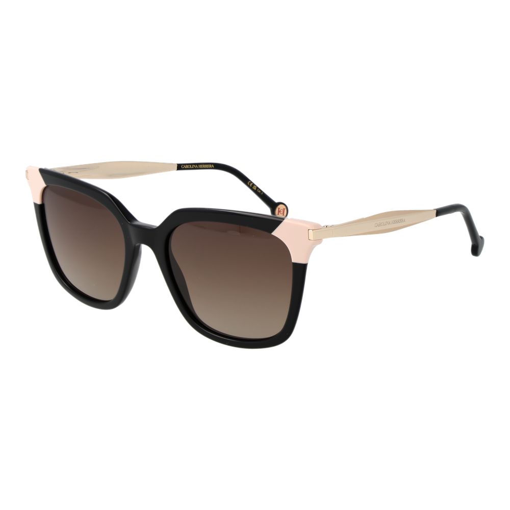 Carolina Herrera Schwarze Damen-Sonnenbrille