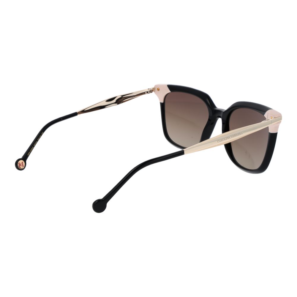 Carolina Herrera Schwarze Damen-Sonnenbrille