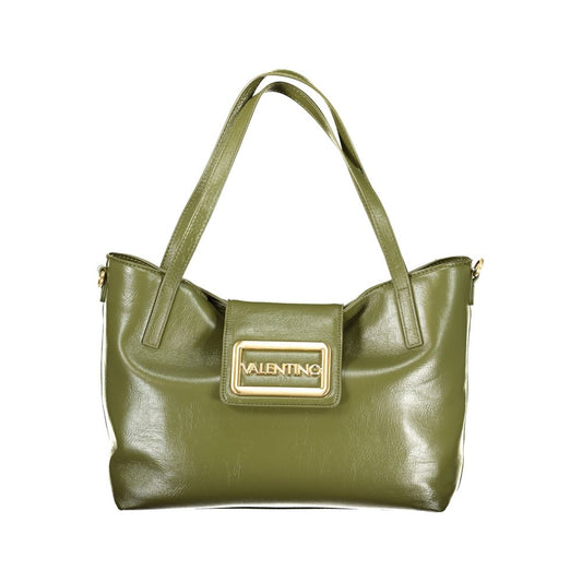 Mario Valentino Grüne Polyethylen-Damenhandtasche