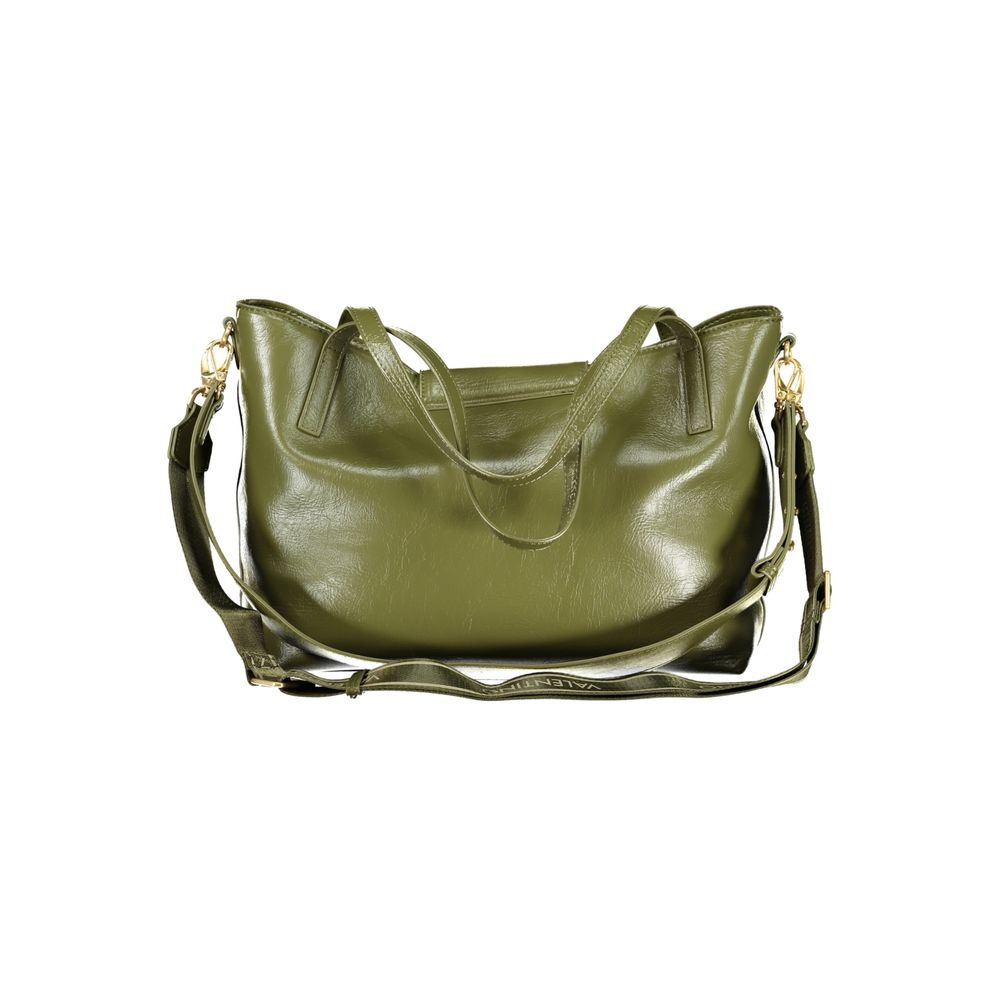 Mario Valentino Grüne Polyethylen-Damenhandtasche