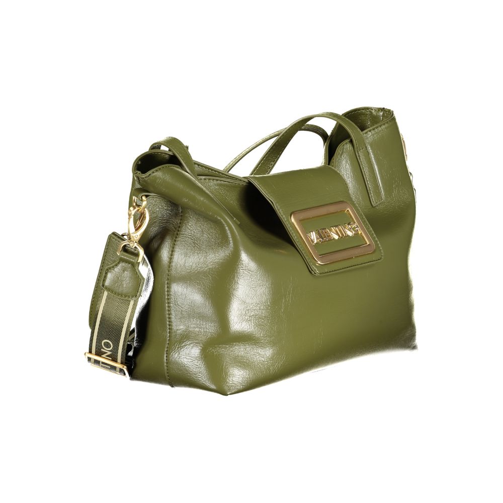 Mario Valentino Grüne Polyethylen-Damenhandtasche