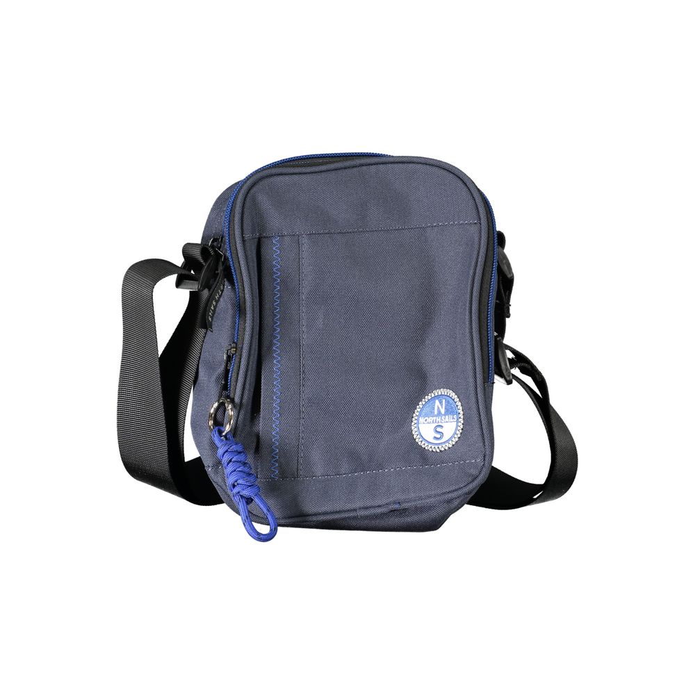 North Sails Herren-Umhängetasche aus Polyester, Blau